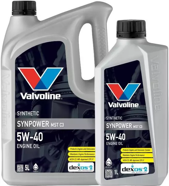 VALVOLINE SYNPOWER MST C3 5W40 SN CF ACEA C3 6L