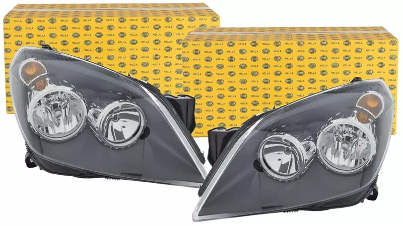 HELLA REFLEKTORY LAMPY PRZÓD KPL OPEL ASTRA III H