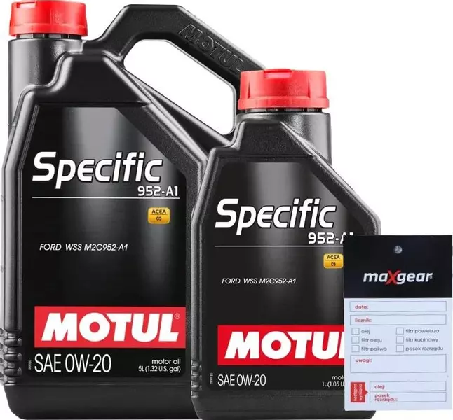 MOTUL SPECIFIC 952-A1 OLEJ SILNIKOWY 0W20 6L + ZAWIESZKA