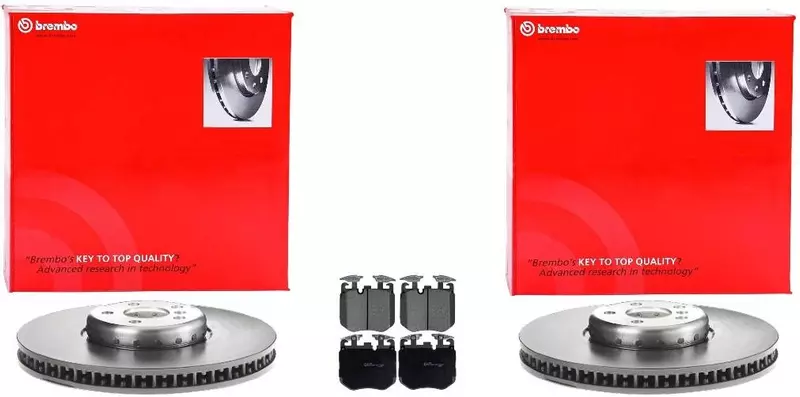 BREMBO TARCZE+KLOCKI PRZÓD BMW 5 G30 G31 7 G11 G12 374MM