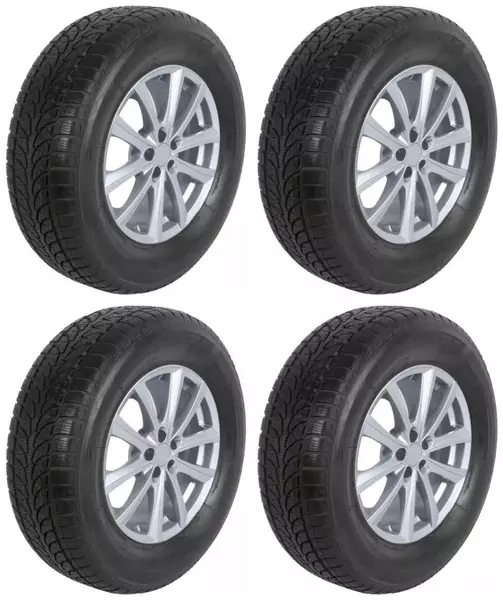 4xBRIDGESTONE BLIZZAK LM-80 EVO 205/80R16 104 T PRZYCZEPNOŚĆ NA ŚNIEGU (3PMSF), WZMOCNIENIE (XL)