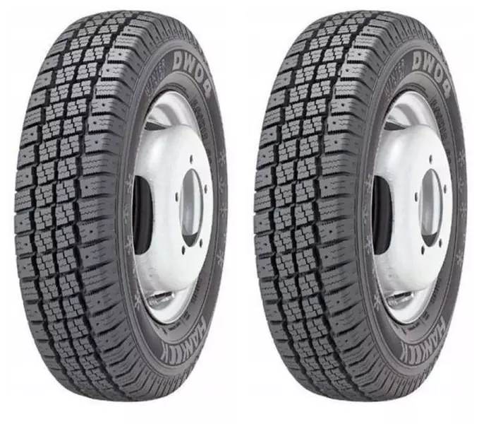 2xHANKOOK WINTER DW04 155/80R13 90/88 P PRZYCZEPNOŚĆ NA ŚNIEGU (3PMSF), WZMOCNIENIE (C)