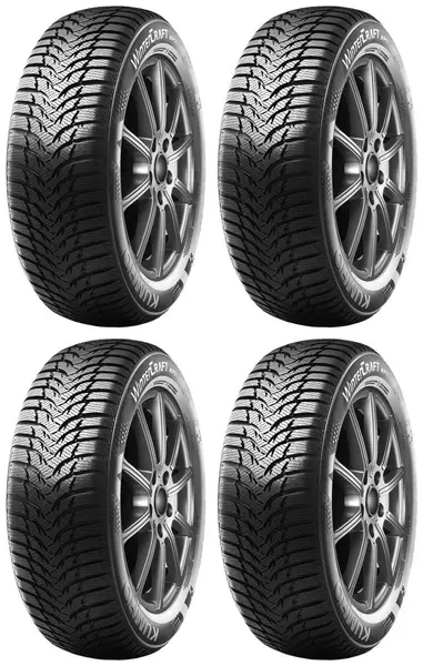 4xKUMHO WINTERCRAFT WP51 195/45R16 84 H PRZYCZEPNOŚĆ NA ŚNIEGU (3PMSF), RANT OCHRONNY, WZMOCNIENIE (XL)