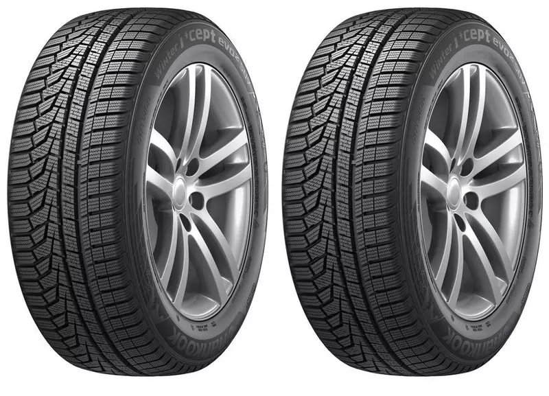 2xHANKOOK WINTER I*CEPT EVO2 SUV W320A 215/65R17 99 H PRZYCZEPNOŚĆ NA ŚNIEGU (3PMSF)