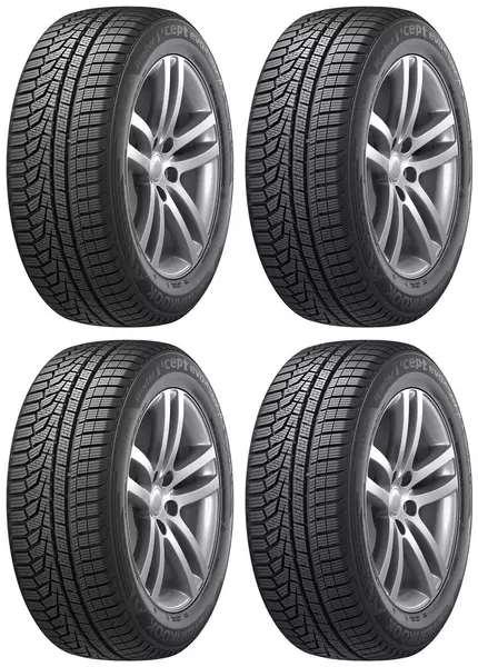 4xHANKOOK WINTER I*CEPT EVO2 SUV W320A 215/65R17 99 H PRZYCZEPNOŚĆ NA ŚNIEGU (3PMSF)