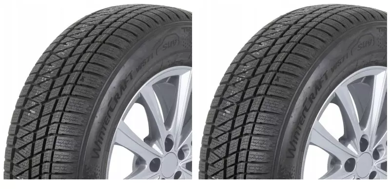 2xKUMHO WINTERCRAFT WS71 255/40R21 102 W PRZYCZEPNOŚĆ NA ŚNIEGU (3PMSF), WZMOCNIENIE (XL)