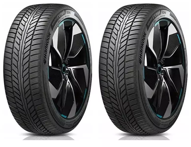 2xHANKOOK WINTER I*CEPT ION IW01 225/55R19 103 V PRZYCZEPNOŚĆ NA ŚNIEGU (3PMSF), RANT OCHRONNY, WZMOCNIENIE (XL)