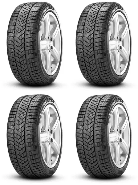 4xPIRELLI WINTER SOTTOZERO 3 245/45R18 96 V PRZYCZEPNOŚĆ NA ŚNIEGU (3PMSF)