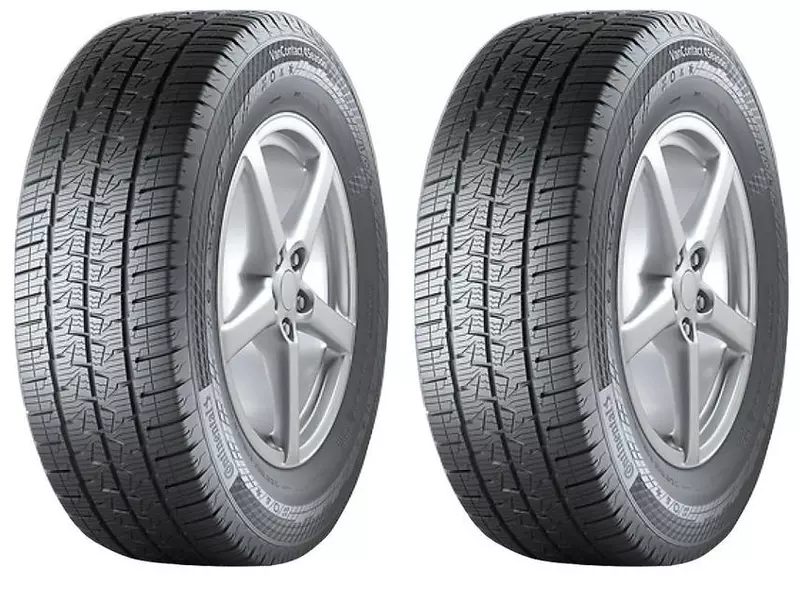 2xCONTINENTAL VANCONTACT 4SEASON 235/65R16 121 R PRZYCZEPNOŚĆ NA ŚNIEGU (3PMSF), WZMOCNIENIE (C)