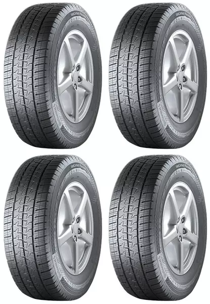 4xCONTINENTAL VANCONTACT 4SEASON 235/65R16 121 R PRZYCZEPNOŚĆ NA ŚNIEGU (3PMSF), WZMOCNIENIE (C)