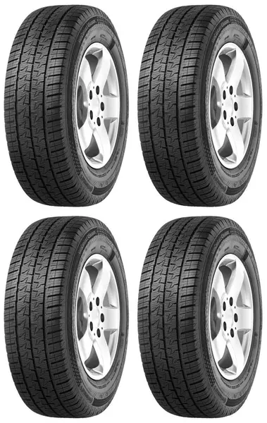 4xCONTINENTAL VANCONTACT 4SEASON 185/75R16 104/102 R PRZYCZEPNOŚĆ NA ŚNIEGU (3PMSF), WZMOCNIENIE (C)