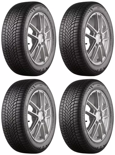 4xBRIDGESTONE WEATHER CONTROL A005 195/60R15 92 V PRZYCZEPNOŚĆ NA ŚNIEGU (3PMSF), WZMOCNIENIE (XL)