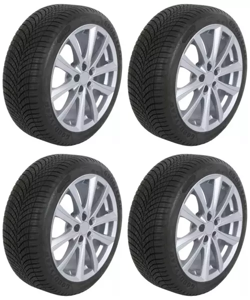 4xGOODYEAR VECTOR 4SEASONS G3 205/45R17 88 W PRZYCZEPNOŚĆ NA ŚNIEGU (3PMSF), RANT OCHRONNY, WZMOCNIENIE (XL)