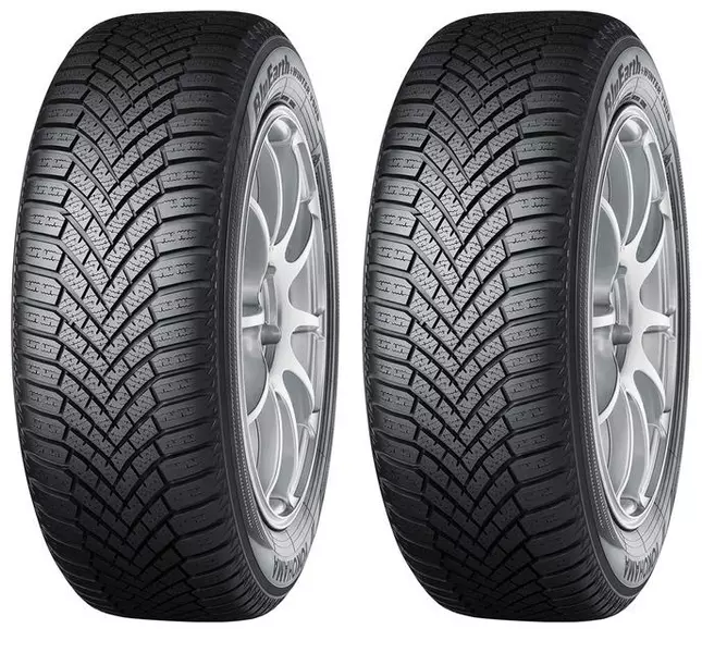 2xYOKOHAMA BLUEARTH WINTER V906 195/65R15 91 T PRZYCZEPNOŚĆ NA ŚNIEGU (3PMSF)