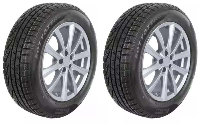 2xPIRELLI WINTER SOTTOZERO SERIE II 295/35R19 100 V PRZYCZEPNOŚĆ NA ŚNIEGU (3PMSF) N0 - PORSCHE