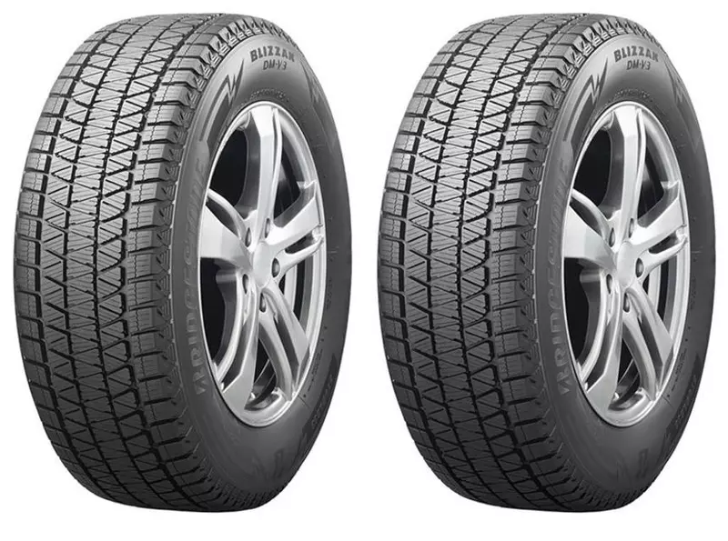 2xBRIDGESTONE BLIZZAK DM-V3 225/60R18 100 S PRZYCZEPNOŚĆ NA LODZIE, PRZYCZEPNOŚĆ NA ŚNIEGU (3PMSF)