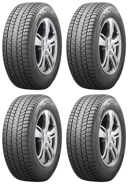 4xBRIDGESTONE BLIZZAK DM-V3 225/60R18 100 S PRZYCZEPNOŚĆ NA LODZIE, PRZYCZEPNOŚĆ NA ŚNIEGU (3PMSF)