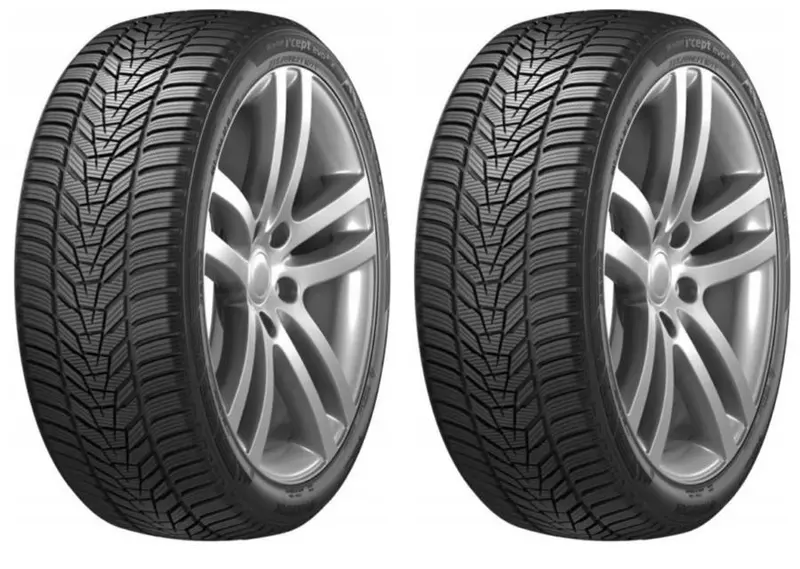 2xHANKOOK WINTER I*CEPT EVO3 W330 245/35R18 92 V PRZYCZEPNOŚĆ NA ŚNIEGU (3PMSF), WZMOCNIENIE (XL)