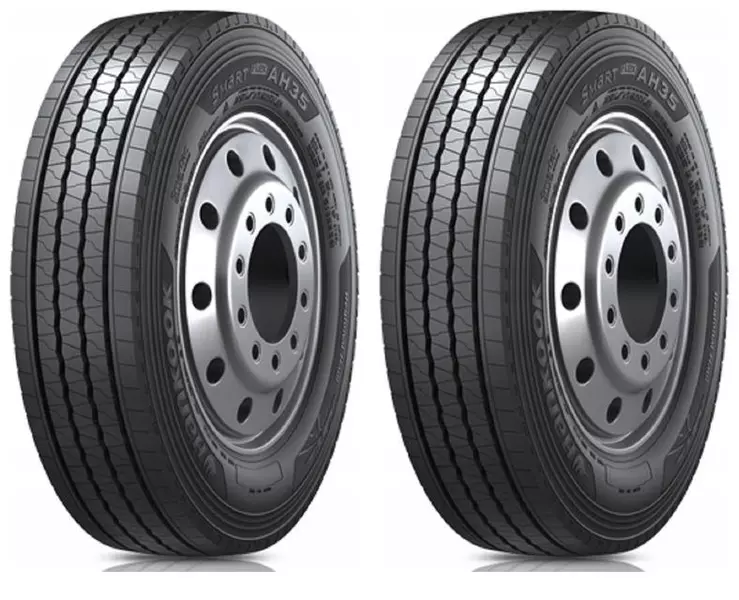 2xHANKOOK SMART FLEX AH35 225/75R17.5 129/127 M OZNACZENIE M+S (MUD AND SNOW), PRZYCZEPNOŚĆ NA ŚNIEGU (3PMSF)