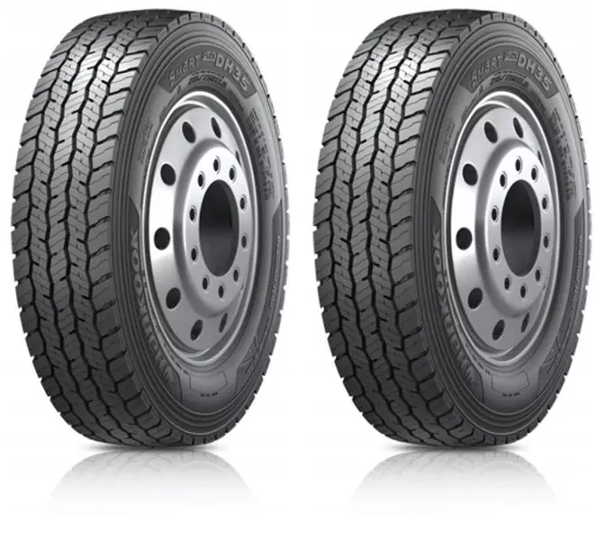 2xHANKOOK SMART FLEX DH35 225/75R17.5 129 M OZNACZENIE M+S (MUD AND SNOW), PRZYCZEPNOŚĆ NA ŚNIEGU (3PMSF)