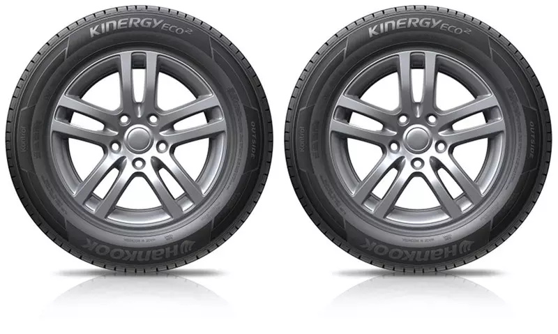 2xHANKOOK KINERGY ECO2 K435 195/65R14 89 T