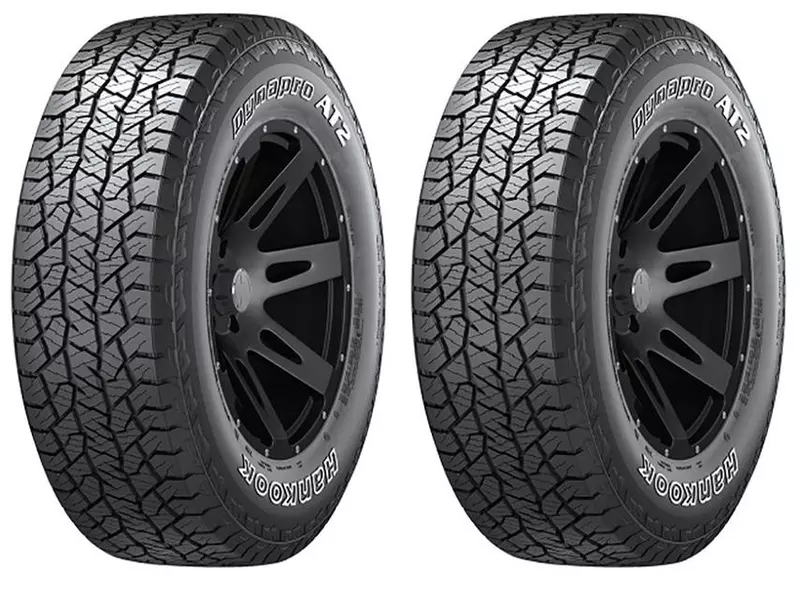 2xHANKOOK DYNAPRO AT2 RF11 245/75R16 120/116 S RANT OCHRONNY