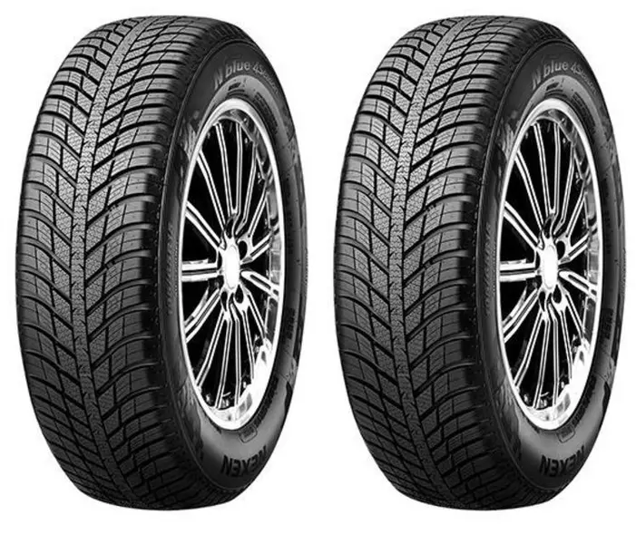 2xNEXEN N'BLUE 4 SEASON 225/50R17 94 V PRZYCZEPNOŚĆ NA ŚNIEGU (3PMSF)