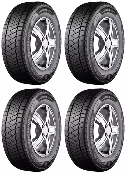 4xBRIDGESTONE TURANZA ALL SEASON 6 255/60R18 112 V PRZYCZEPNOŚĆ NA ŚNIEGU (3PMSF), WZMOCNIENIE (XL)