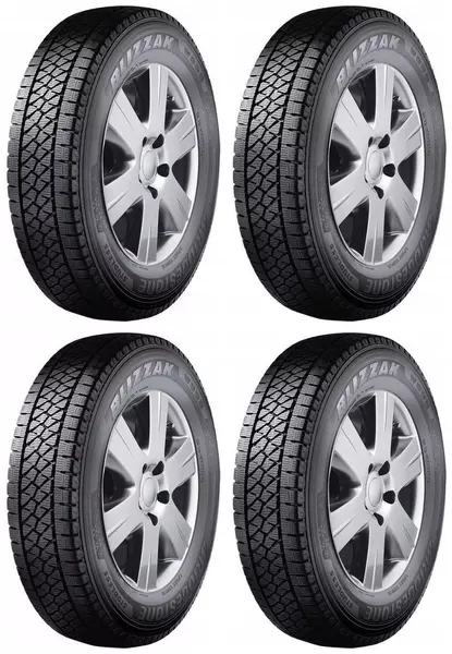 4xBRIDGESTONE BLIZZAK W995 235/65R16 115 R PRZYCZEPNOŚĆ NA ŚNIEGU (3PMSF), WZMOCNIENIE (C)