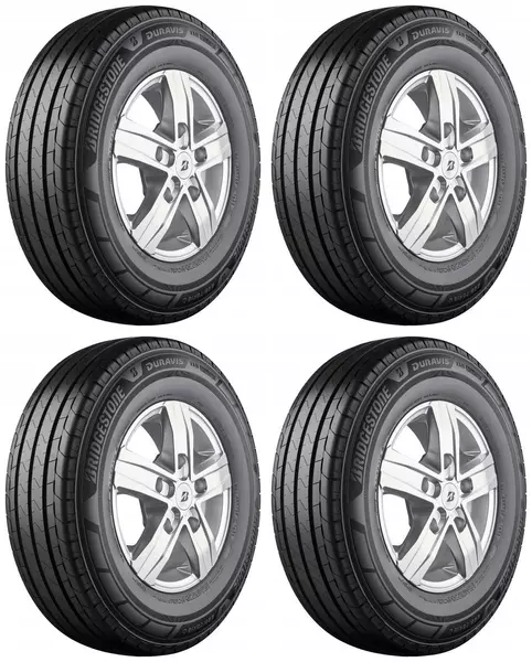 4xBRIDGESTONE DURAVIS VAN 225/55R17 109 H WZMOCNIENIE (C)