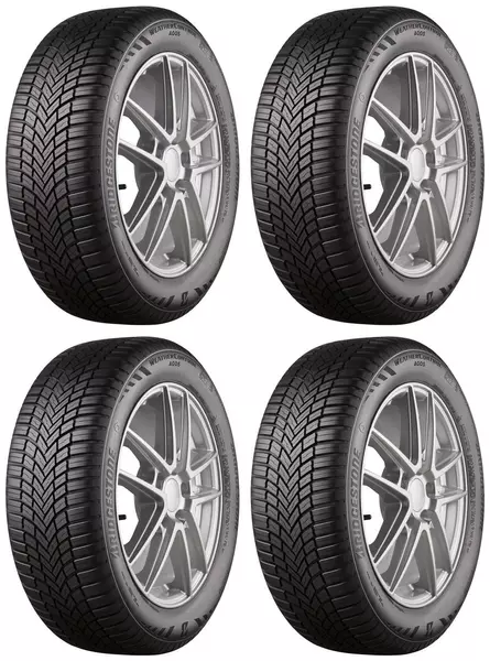 4xBRIDGESTONE WEATHER CONTROL A005 DRIVEGUARD 185/65R15 92 H PRZYCZEPNOŚĆ NA ŚNIEGU (3PMSF), RUN FLAT, WZMOCNIENIE (XL)