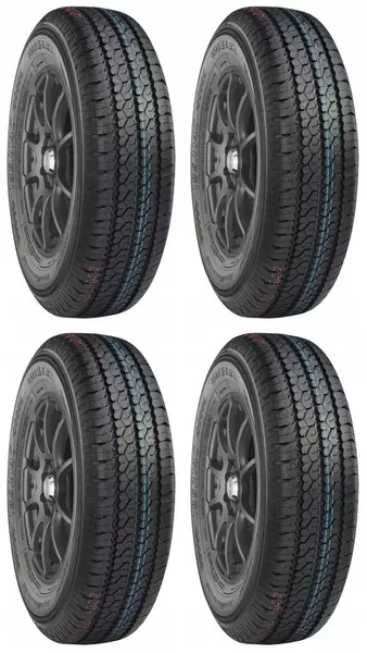 4xROYAL BLACK ROYAL COMMERCIAL 195/80R15 106/104 R WZMOCNIENIE (C)