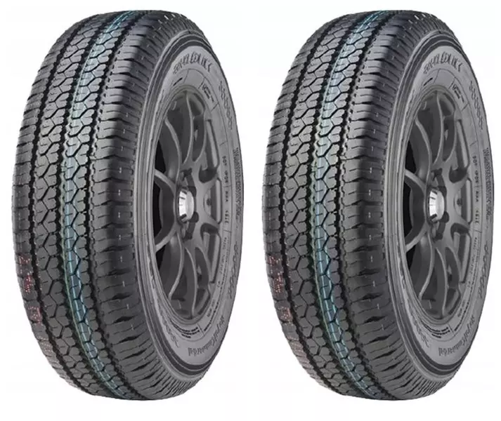 2xROYAL BLACK COMMERCIAL 185/75R16 104/102 R