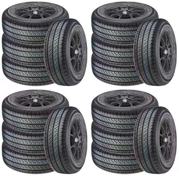 4xROYAL BLACK COMMERCIAL 195/75R16 107 R WZMOCNIENIE (C)