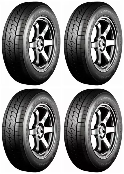 4xFIRESTONE VANHAWK MULTISEASON 225/70R15 112 S PRZYCZEPNOŚĆ NA ŚNIEGU (3PMSF), WZMOCNIENIE (C)