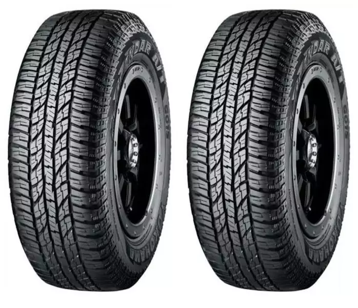 2xYOKOHAMA GEOLANDAR A/T G015 265/70R15 112 H PRZYCZEPNOŚĆ NA ŚNIEGU (3PMSF), RANT OCHRONNY