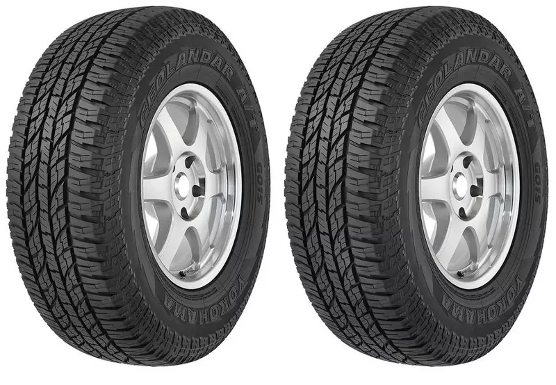 2xYOKOHAMA GEOLANDAR A/T G015 235/55R18 104 H PRZYCZEPNOŚĆ NA ŚNIEGU (3PMSF), RANT OCHRONNY, WZMOCNIENIE (XL)