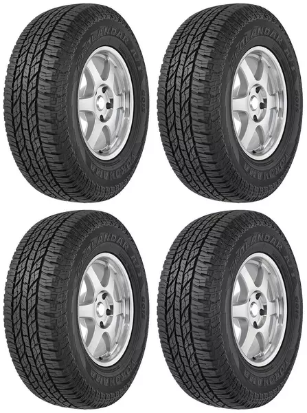 4xYOKOHAMA GEOLANDAR A/T G015 235/55R18 104 H PRZYCZEPNOŚĆ NA ŚNIEGU (3PMSF), RANT OCHRONNY, WZMOCNIENIE (XL)