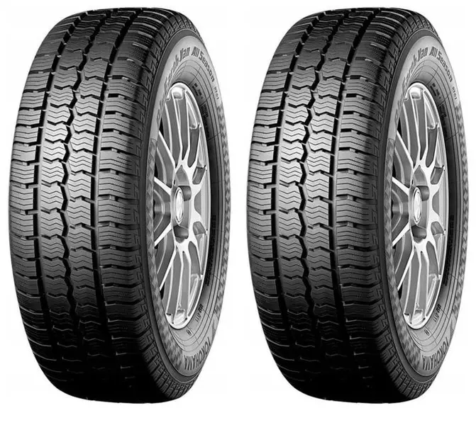 2xYOKOHAMA BLUEARTH-VAN ALL SEASON 195/60R16 99/97 H PRZYCZEPNOŚĆ NA ŚNIEGU (3PMSF), WZMOCNIENIE (C)