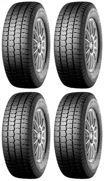 4xYOKOHAMA BLUEARTH-VAN ALL SEASON 195/60R16 99/97 H PRZYCZEPNOŚĆ NA ŚNIEGU (3PMSF), WZMOCNIENIE (C)