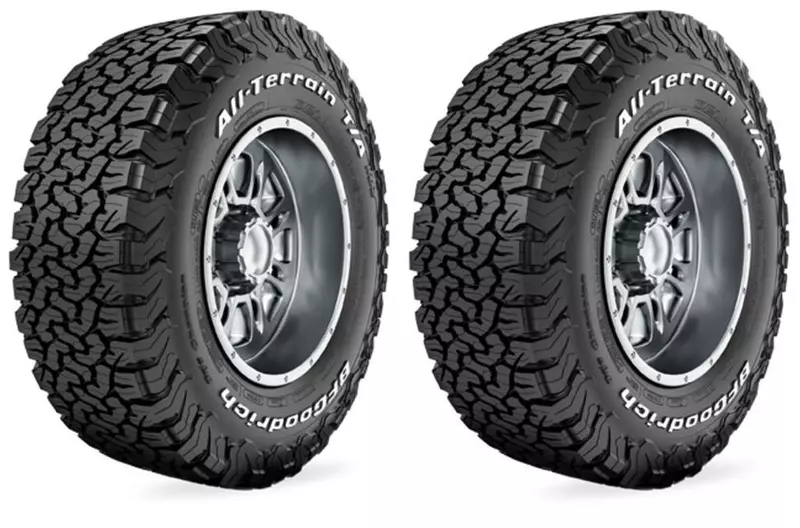 2xBFGOODRICH ALL TERRAIN T/A KO2 245/70R17 119 S PRZYCZEPNOŚĆ NA ŚNIEGU (3PMSF)