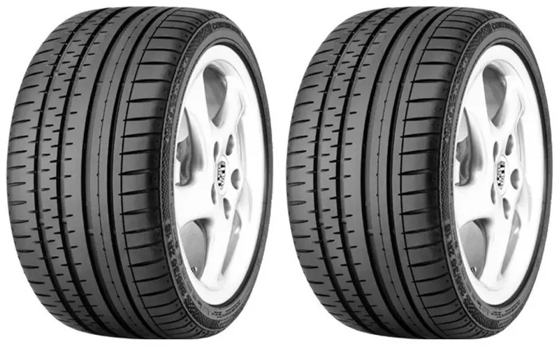 2xCONTINENTAL CONTISPORTCONTACT 2 245/45R18 100 W RANT OCHRONNY, WZMOCNIENIE (XL) J - JAGUAR