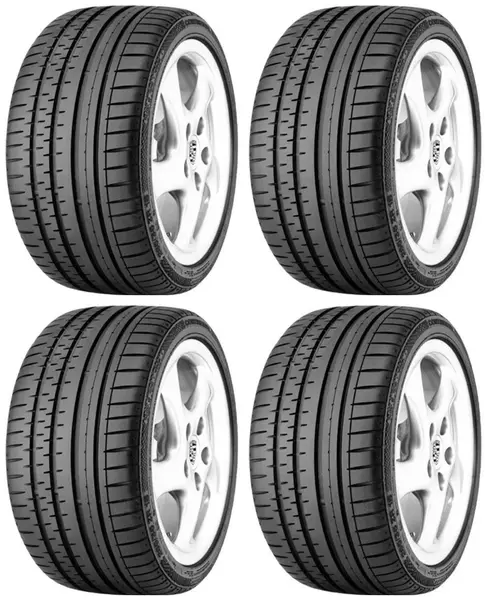 4xCONTINENTAL CONTISPORTCONTACT 2 245/45R18 100 W RANT OCHRONNY, WZMOCNIENIE (XL) J - JAGUAR