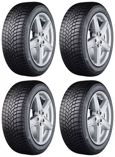 4xBRIDGESTONE BLIZZAK LM001 EVO 195/65R15 91 T PRZYCZEPNOŚĆ NA ŚNIEGU (3PMSF)