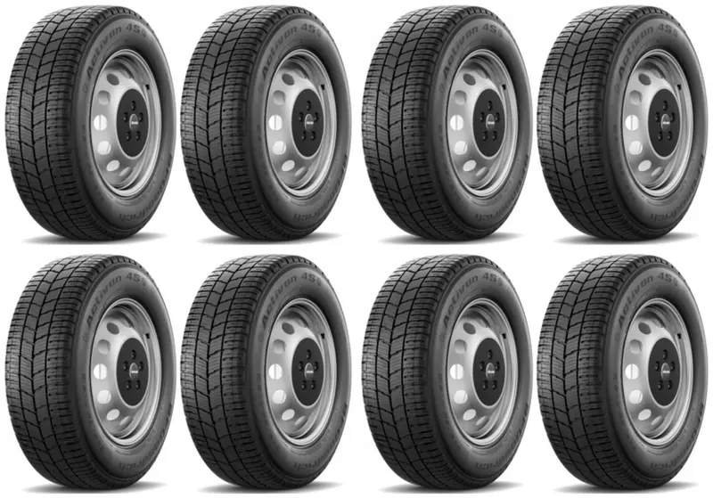 4xBFGOODRICH ACTIVAN 4S 215/65R16 109 T PRZYCZEPNOŚĆ NA ŚNIEGU (3PMSF), WZMOCNIENIE (C)