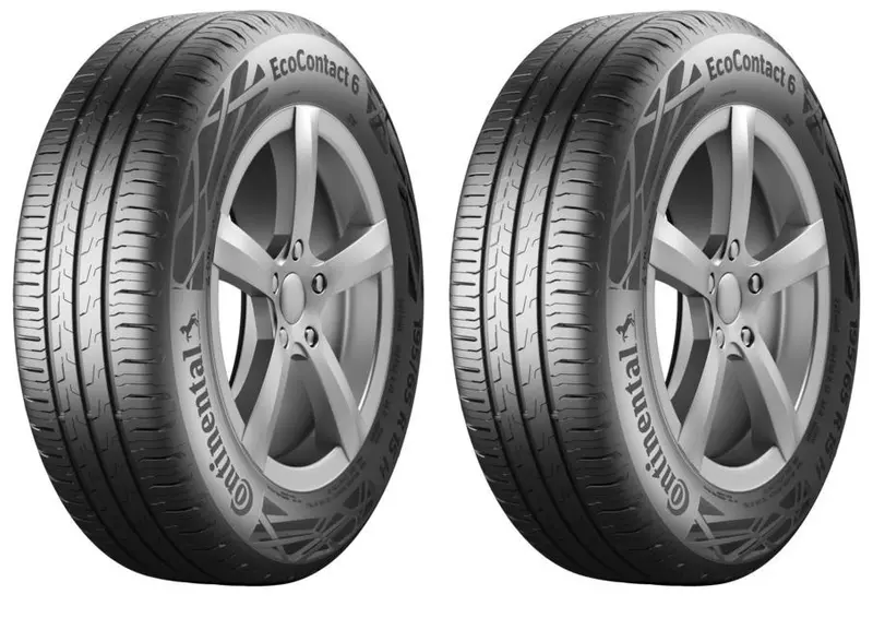 2xCONTINENTAL ECOCONTACT 6 195/55R16 87 H