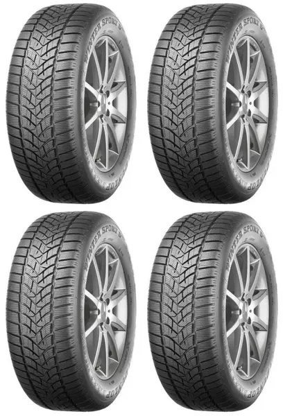 4xDUNLOP WINTER SPORT 5 SUV 255/55R20 110 V PRZYCZEPNOŚĆ NA ŚNIEGU (3PMSF), WZMOCNIENIE (XL)