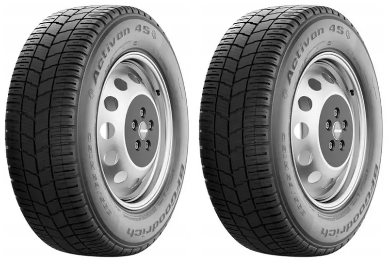 2xBFGOODRICH ACTIVAN 4S 195/75R16 110 R PRZYCZEPNOŚĆ NA ŚNIEGU (3PMSF), WZMOCNIENIE (C)