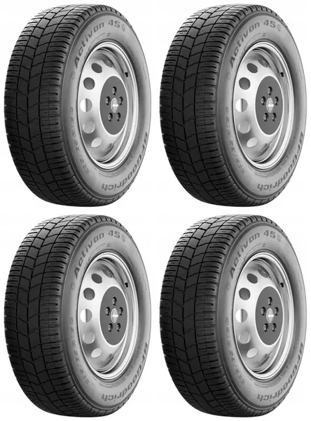 4xBFGOODRICH ACTIVAN 4S 195/75R16 110 R PRZYCZEPNOŚĆ NA ŚNIEGU (3PMSF), WZMOCNIENIE (C)