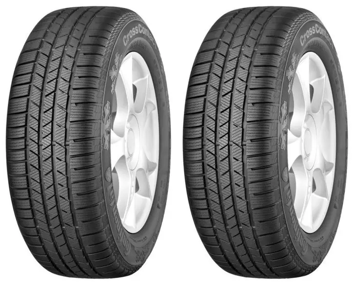 2xCONTINENTAL CONTICROSSCONTACT WINTER 235/55R19 101 H PRZYCZEPNOŚĆ NA ŚNIEGU (3PMSF), RANT OCHRONNY